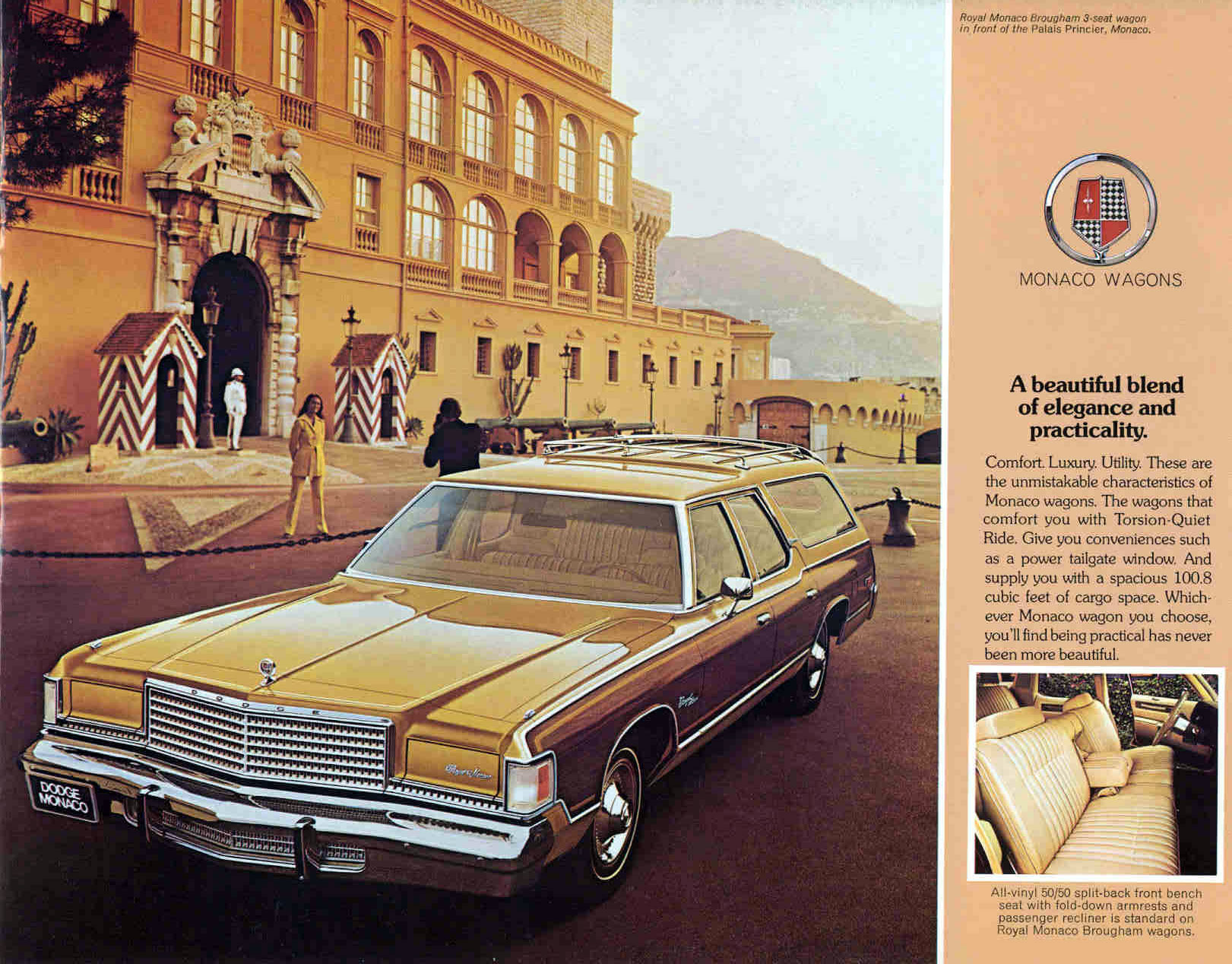 1975 Dodge Monaco Brochure Car Automobile