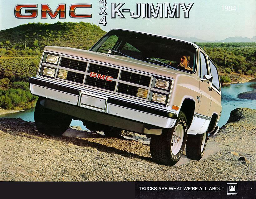 1984 Chevrolet and GMC Truck Brochures / 1984 GMC Jimmy-01.jpg