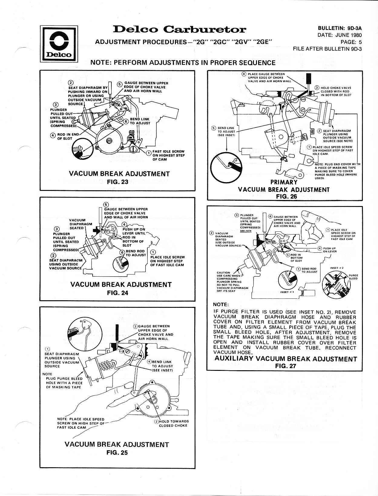 Rochester 1 Barrel Carburetor Diagram - Free Wiring Diagram