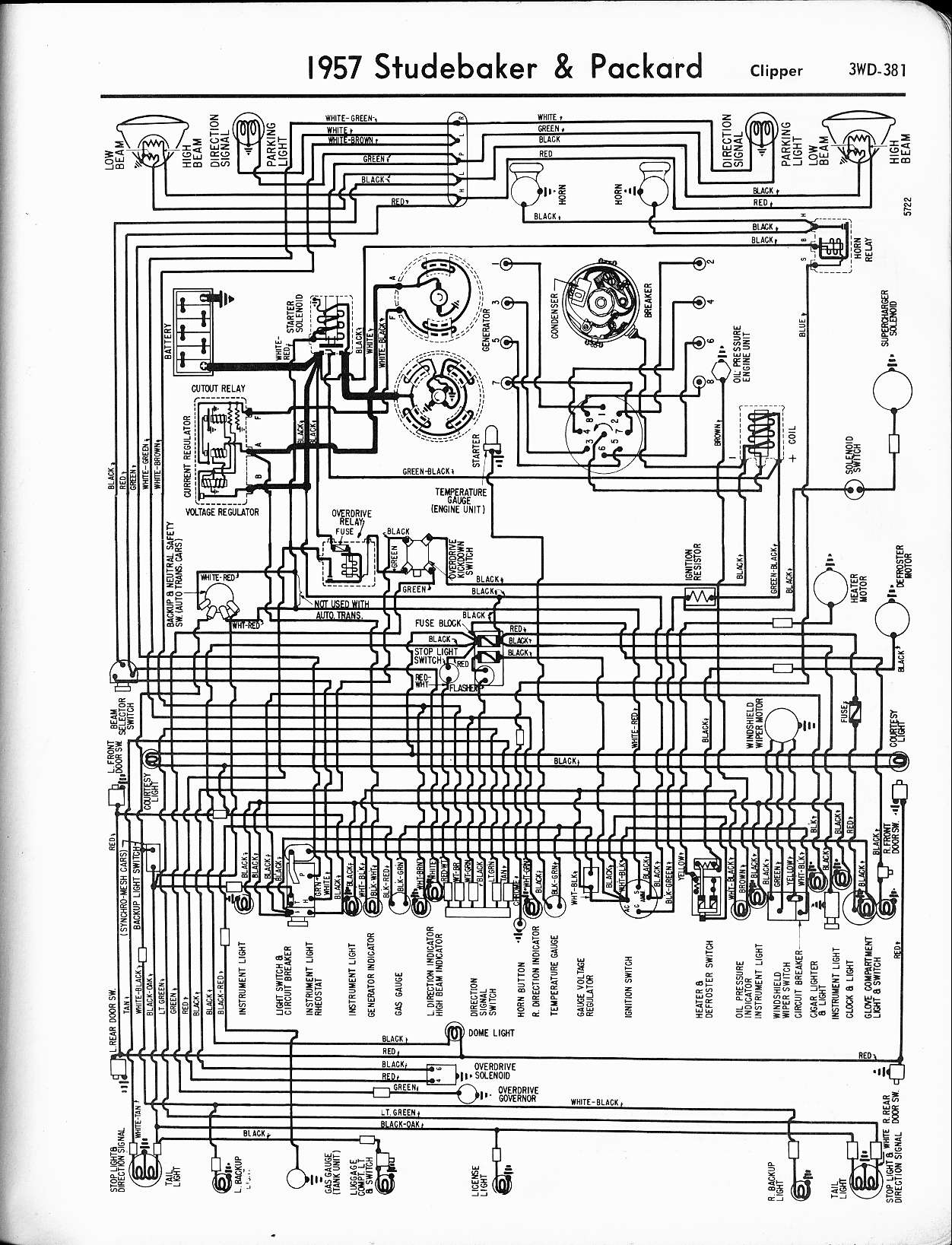 1947 Packard Wiring Diagram