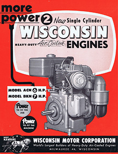 Wisconsin single cylinder engines