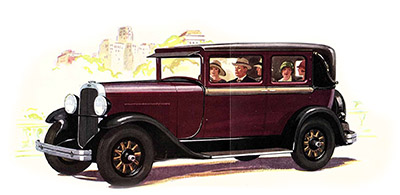 1928 Oldsmobile Landau
		