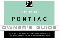 1966 Pontiac Owners Manual
