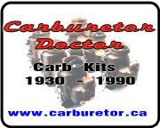 Carburetor Doctor Kits Parts and Restoration