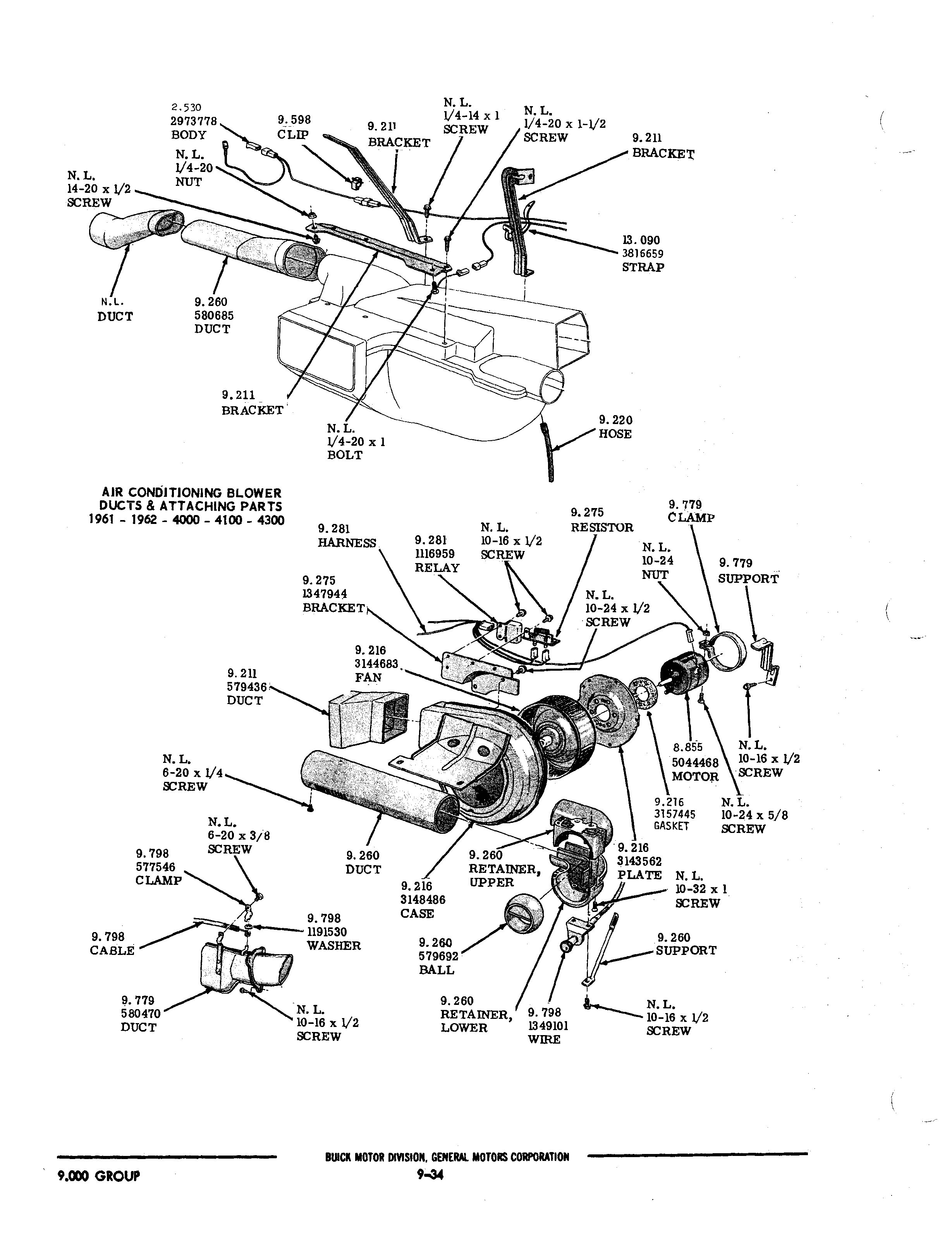 Buick 1940-1972 Parts Illustrations / Buick Chassis And Body ...