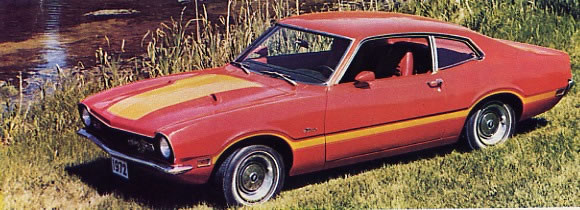 1972 Ford Maverick Grabber advertisement