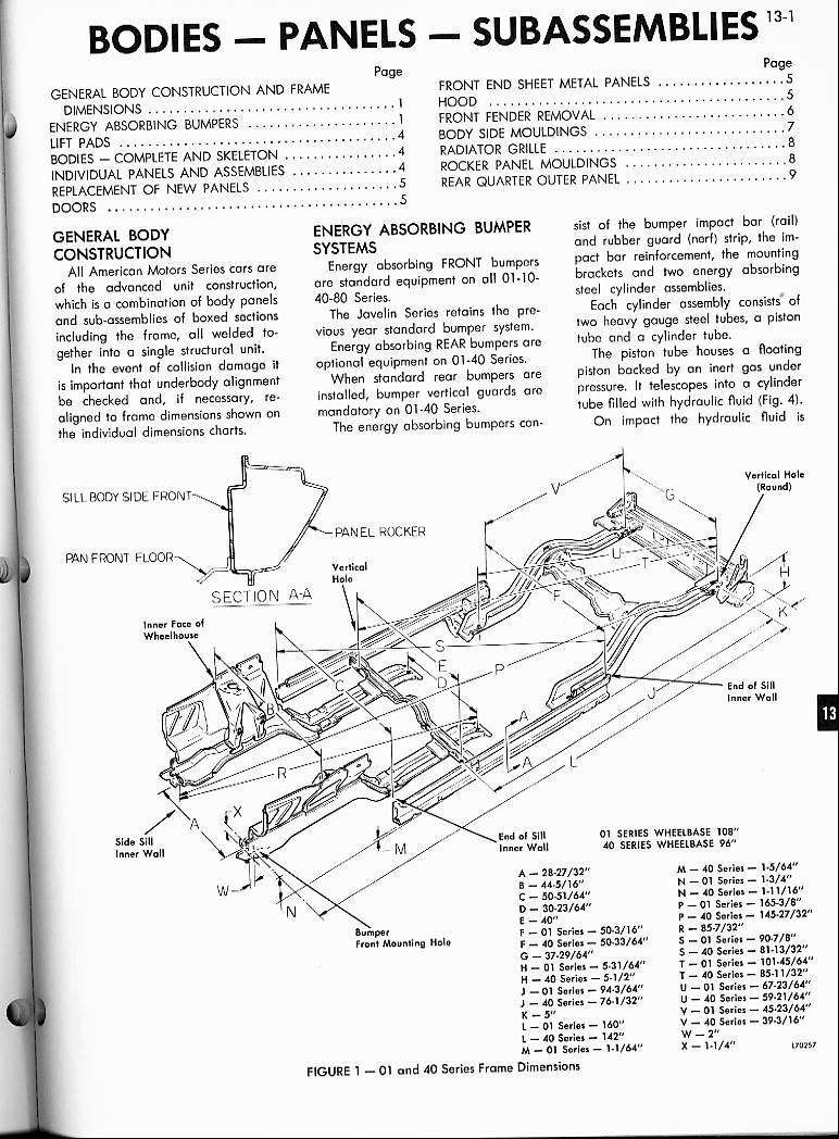 Classic car manuals - 1973 AMC Technical Service Manual, Chapter 13 ...