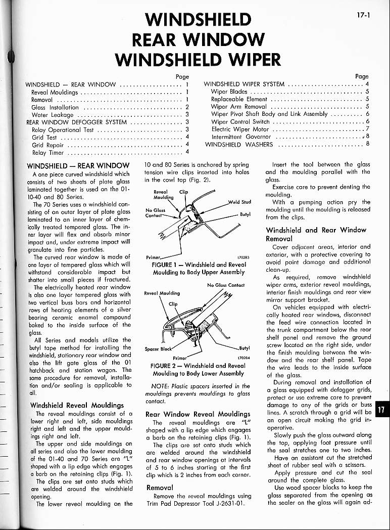 Classic car manuals - 1973 AMC Technical Service Manual, Chpt.17 ...