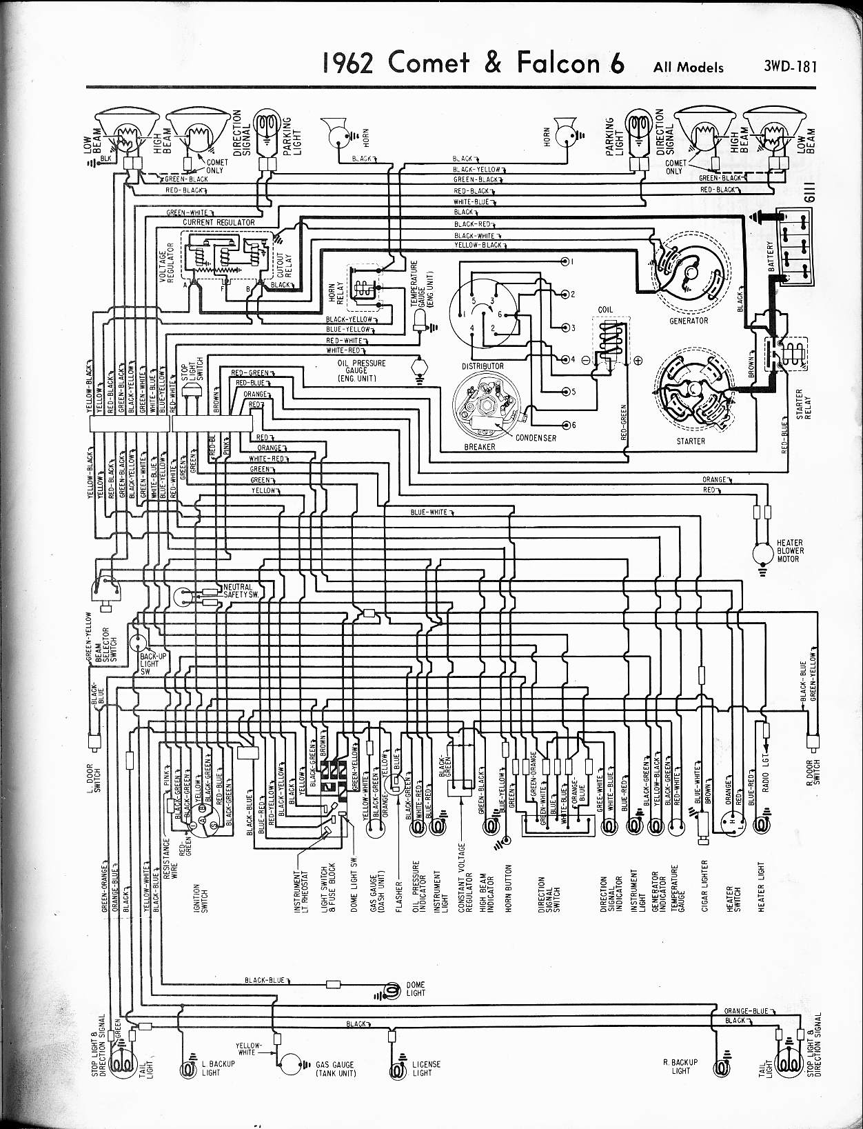 Ford falcon wiring diagram